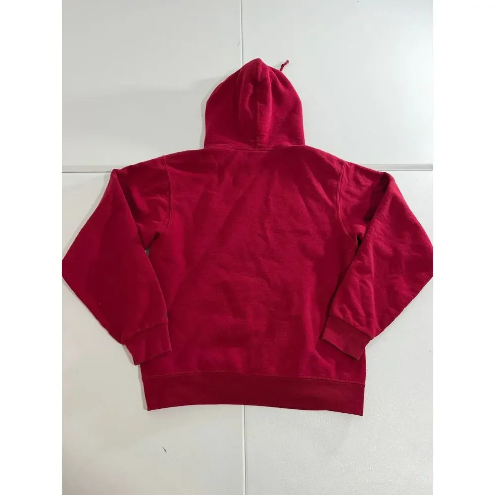 Arkansas Razorbacks Hoodie Mens Small Maroon Russell Pullover Sweatshir